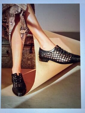 Freda Salvador Wish Oxford Handwoven Loafers Size 9